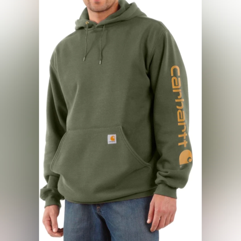 Carhartt Midweight Logo Sleeve Graphic Sweatshirt Size 2XL MSRP $64.99